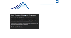 Desktop Screenshot of odysseynepaltrek.com